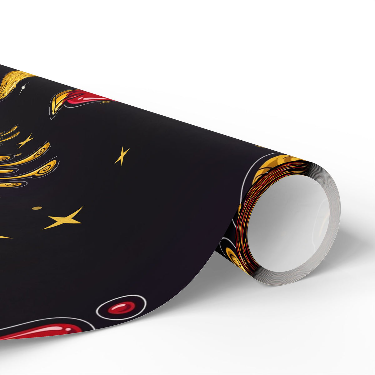 Melting Ornaments Wrapping Paper