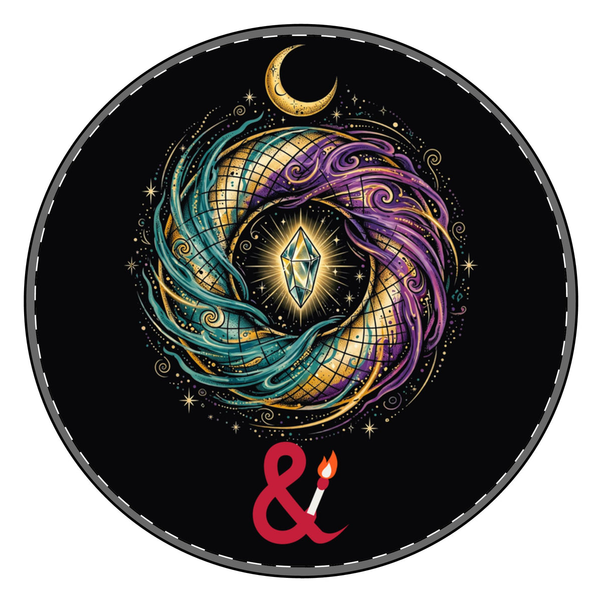 Eyeliner & Arson — Torus Picture Charm Bracelet