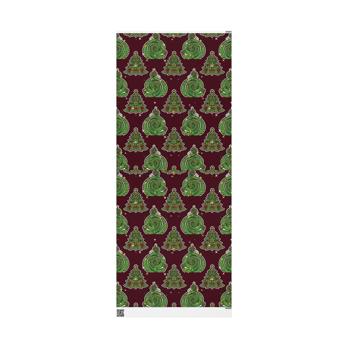Trippy Tree Spiral Wrapping Paper