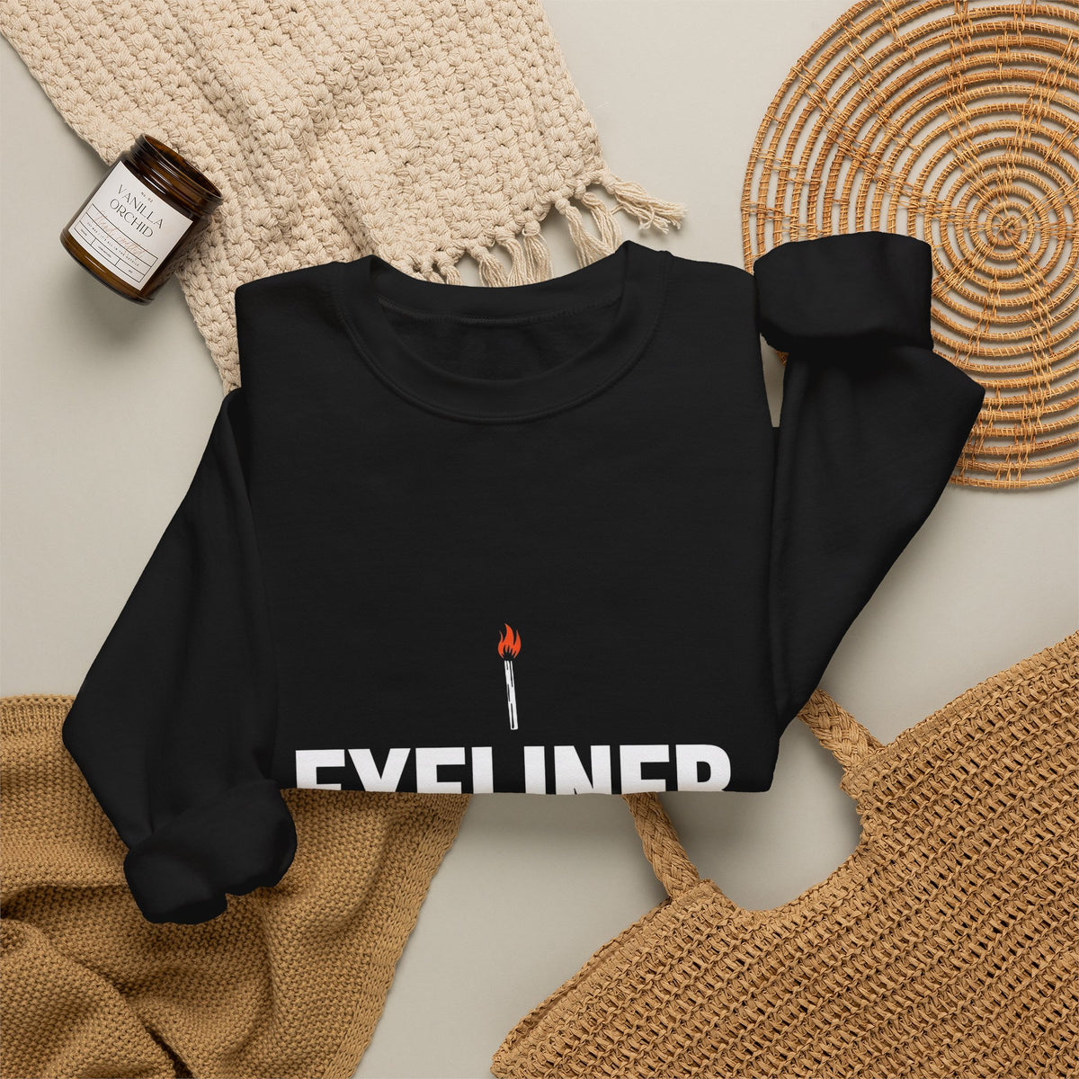 Eyeliner & Arson — Wordmark Crewneck