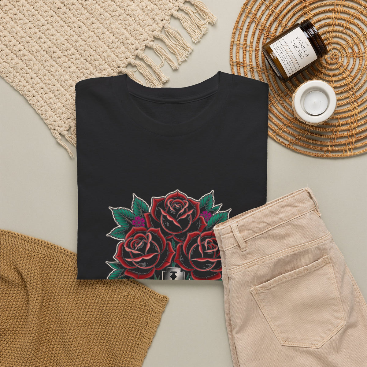 Eyeliner & Arson — Bouquet Tee