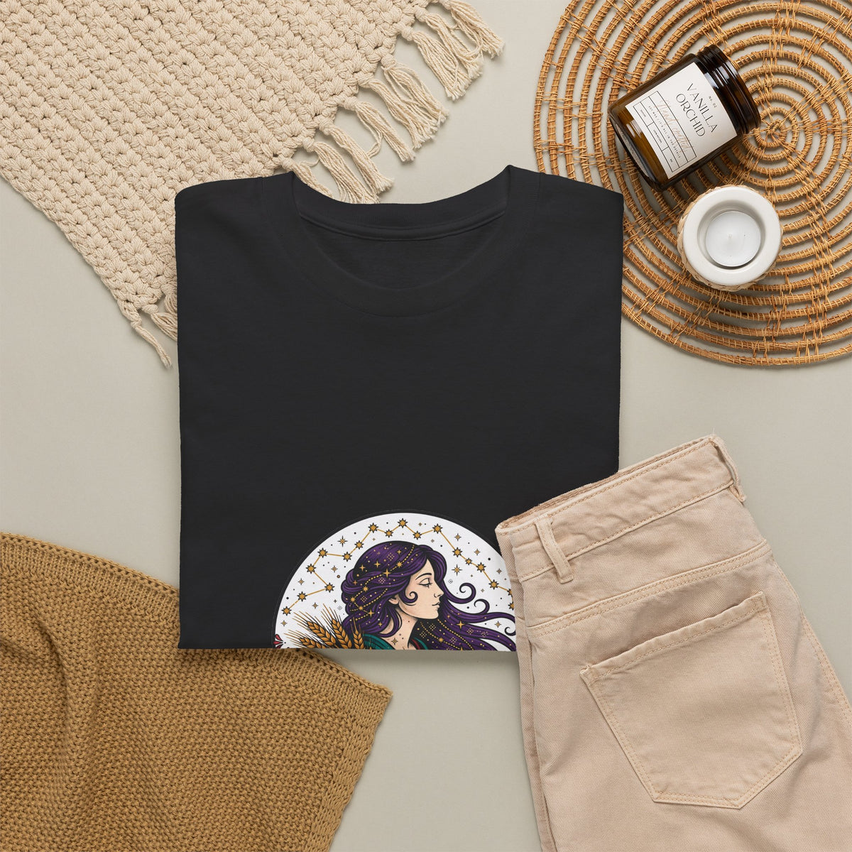 Eyeliner & Arson — Virgo Zodiac Tee