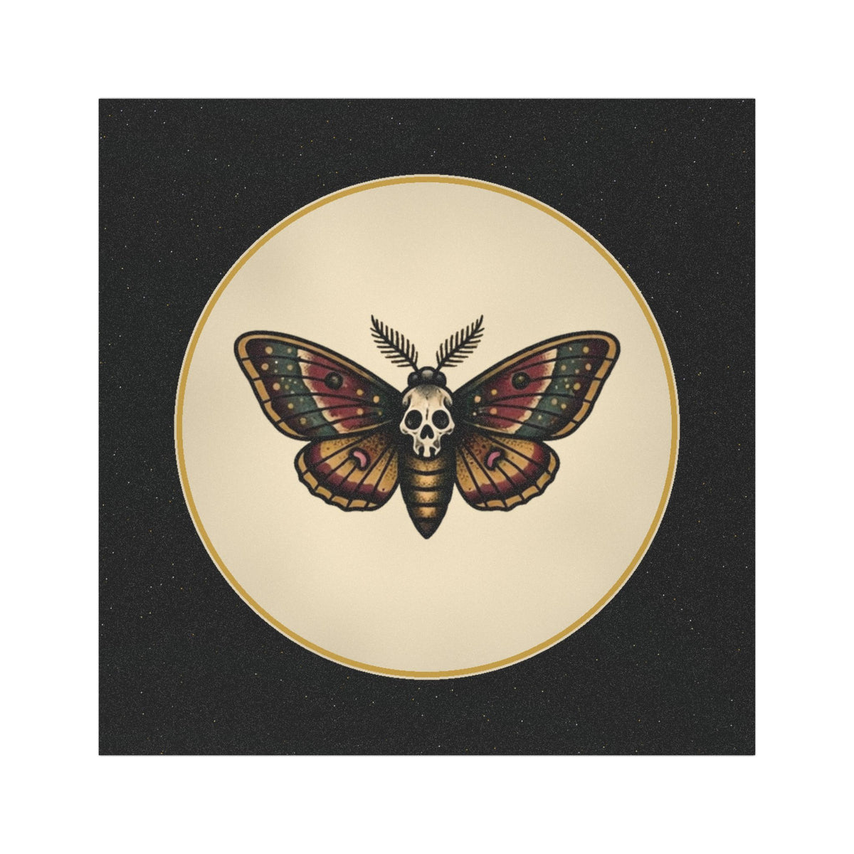Eyeliner & Arson — Night Garden Moth Magnet