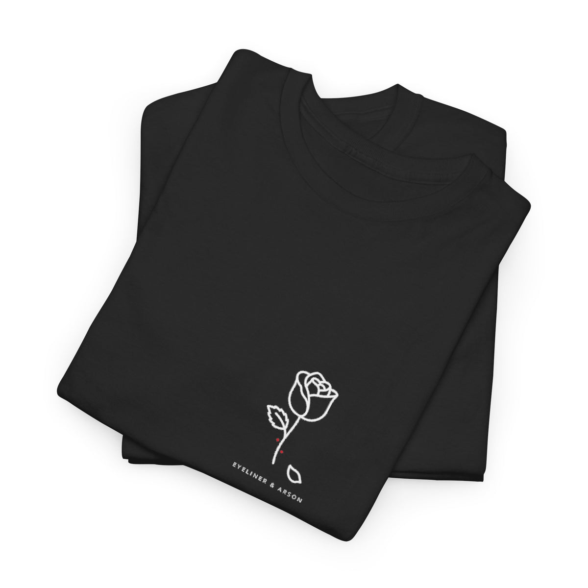 Eyeliner & Arson — Chest Rose Tee