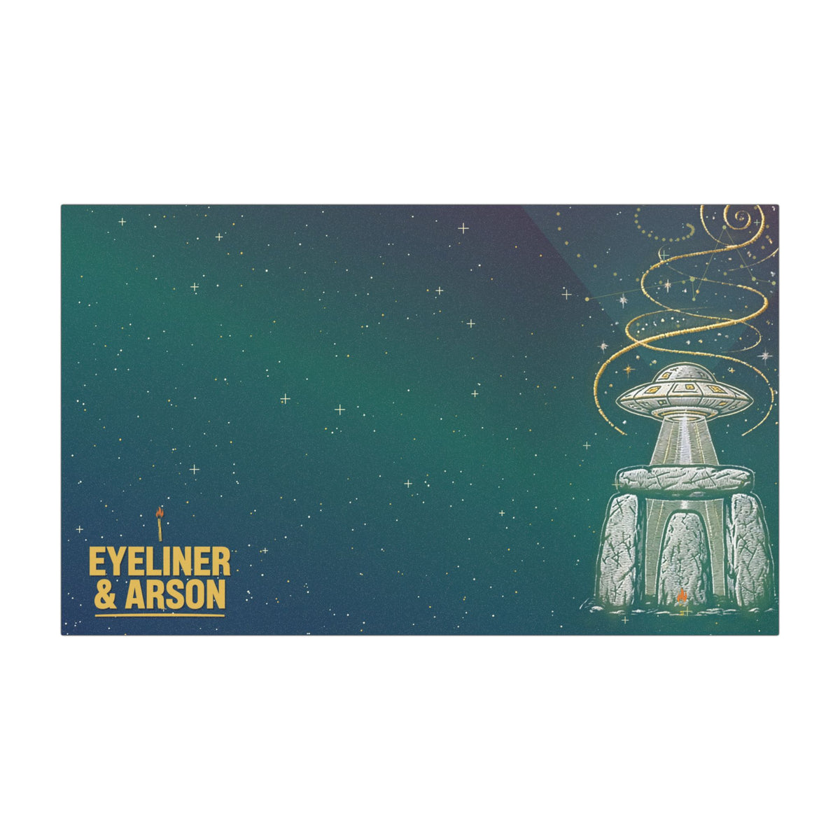 Eyeliner & Arson — Stonehenge Beam Car Magnet