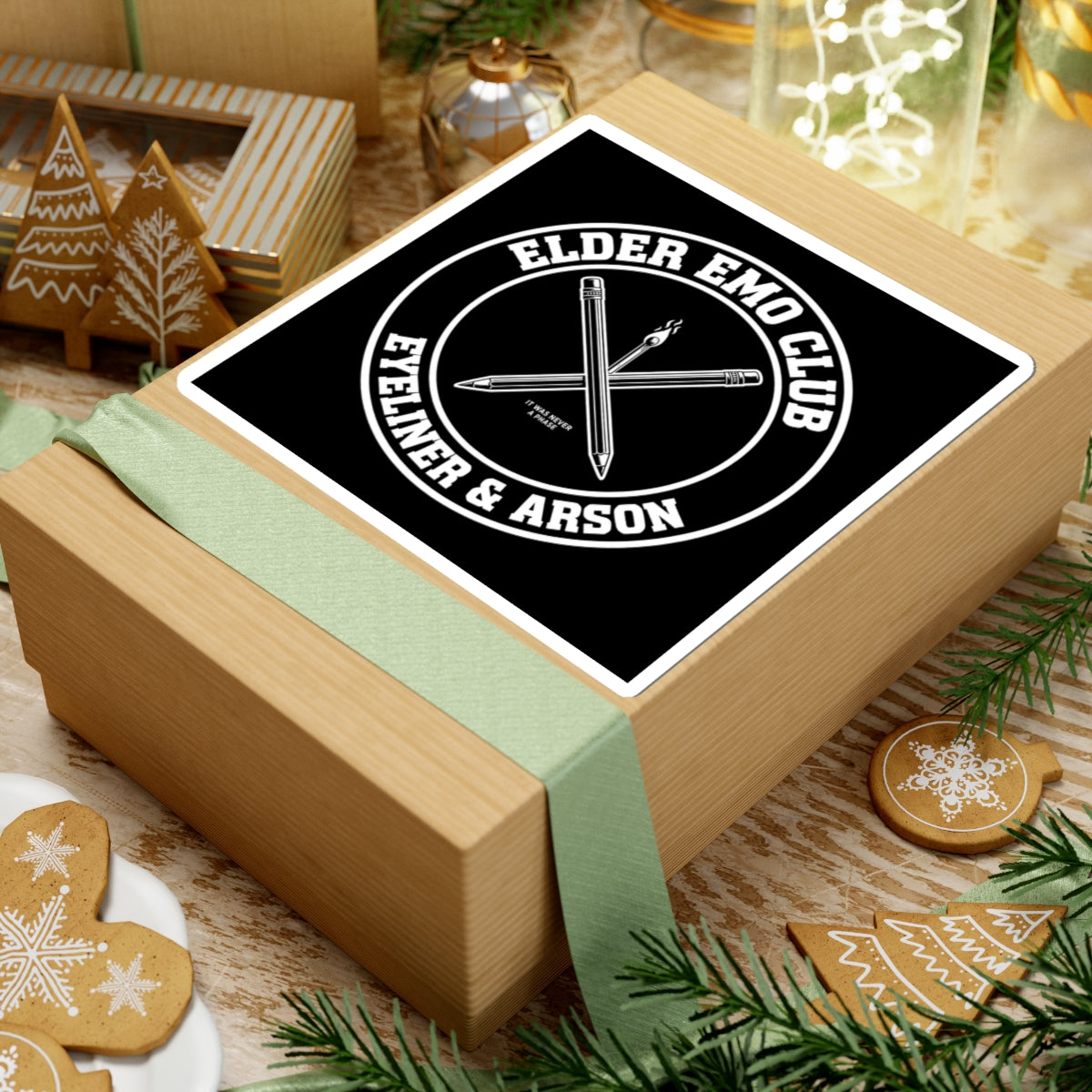 Elder Emo Club Sticker