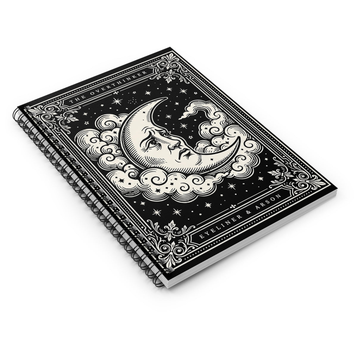 The Overthinker Tarot Spiral Notebook