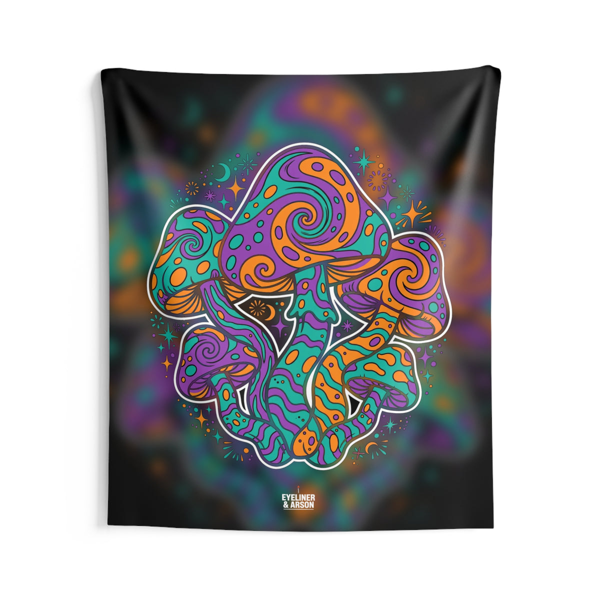 Mushroom Cluster Tapestry