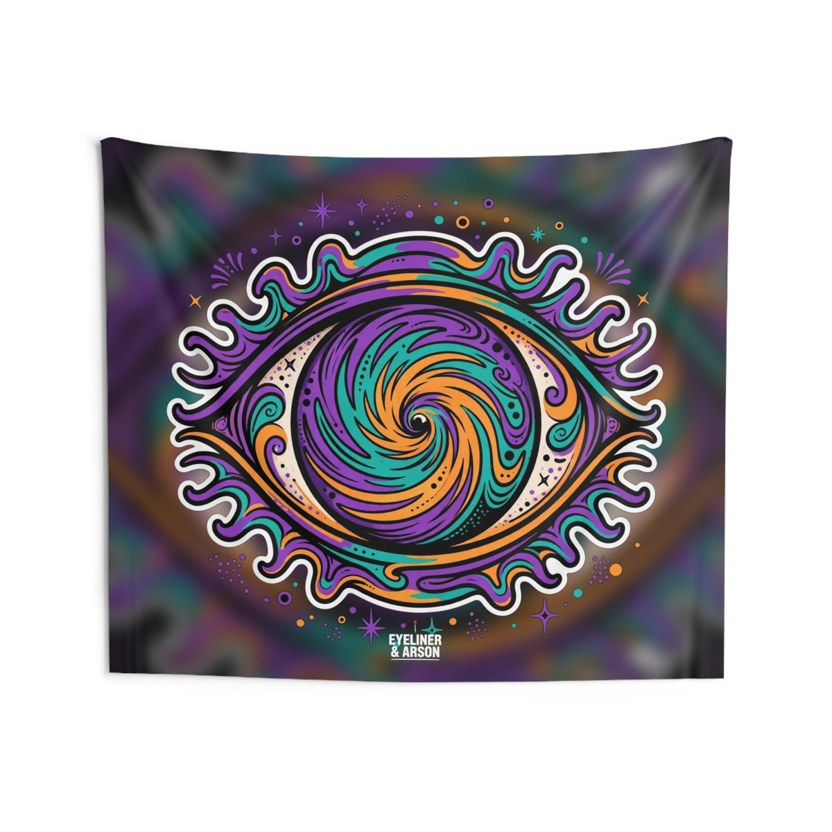 Optical Spiral Eye Tapestry