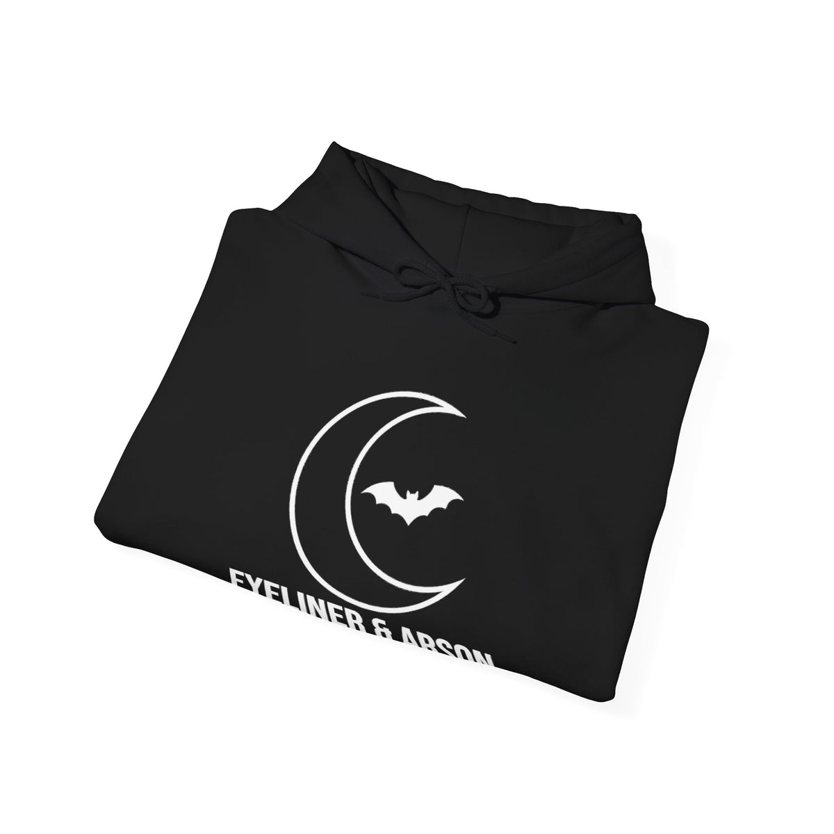 Eyeliner & Arson — Moon & Bat Hoodie