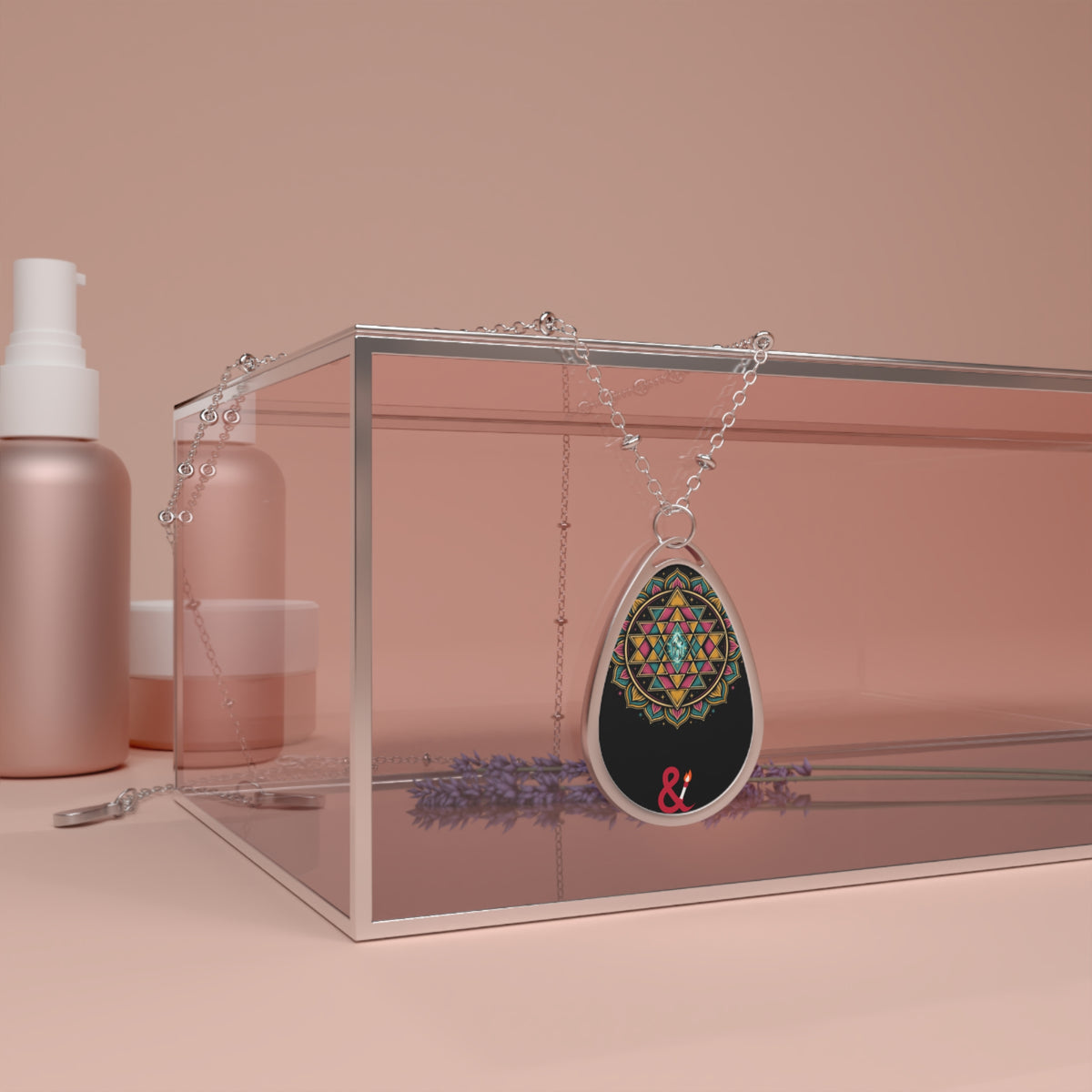 Eyeliner & Arson — Sri Yantra Necklace