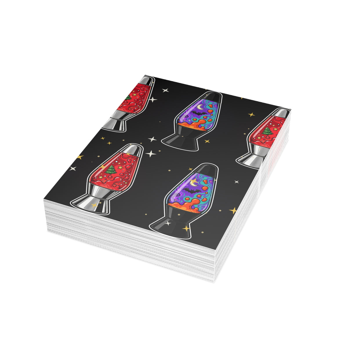 Santa's Lava Lamp Postcard