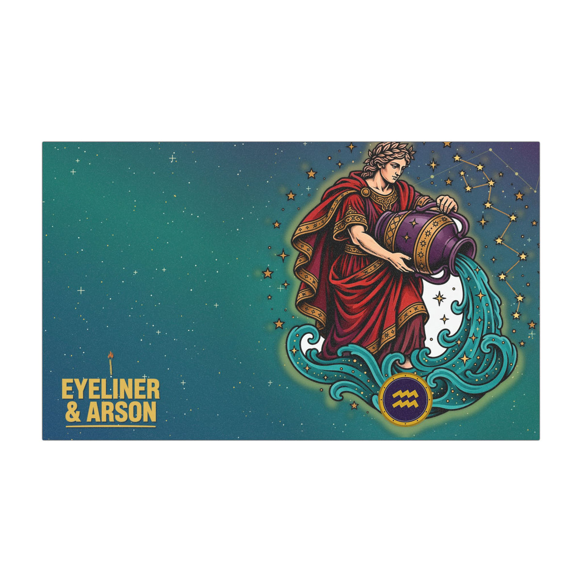 Eyeliner & Arson — Aquarius Car Magnet
