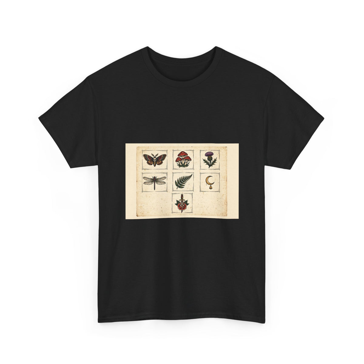 Eyeliner & Arson — Night Garden Flash Sheet Tee