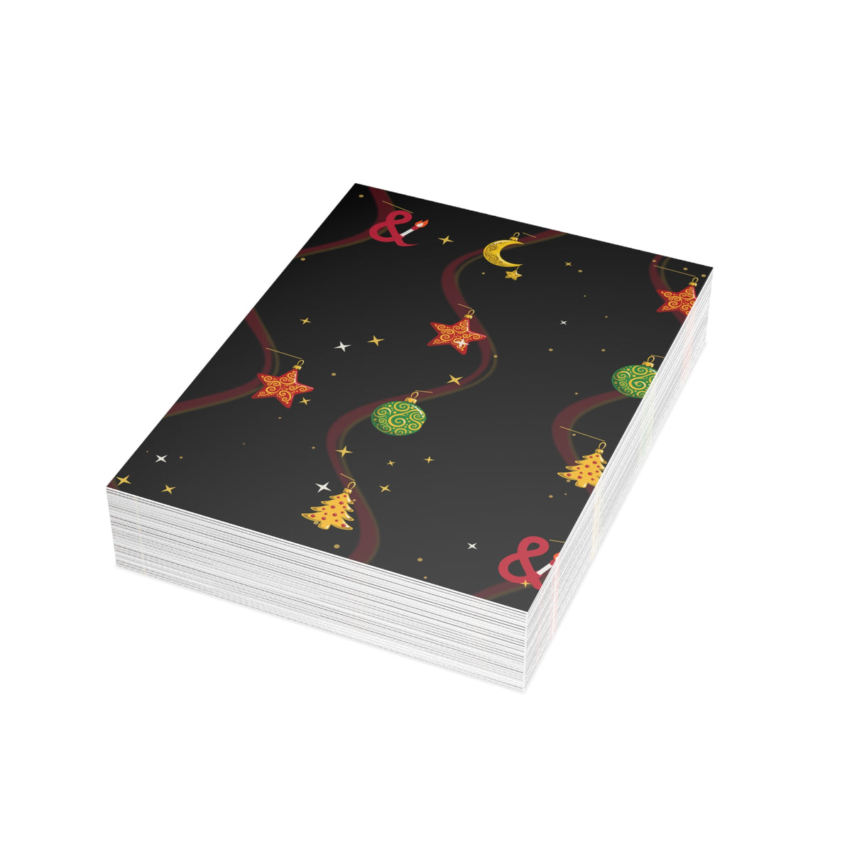 Ampersand Ornaments Postcard