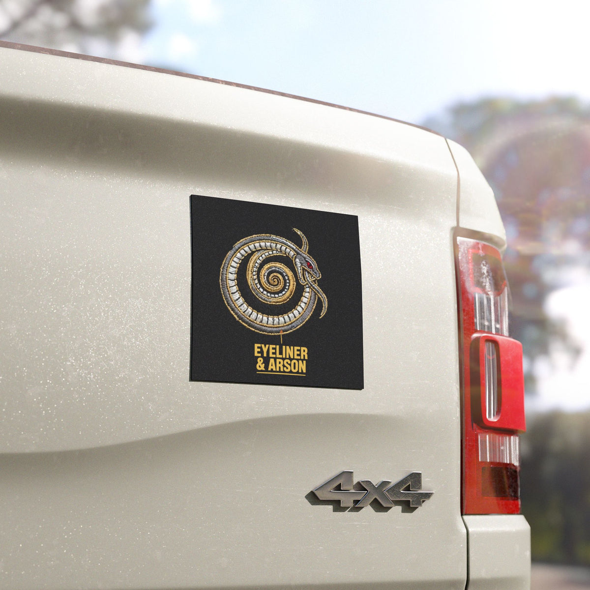 Eyeliner & Arson — Ouroboros Car Magnet