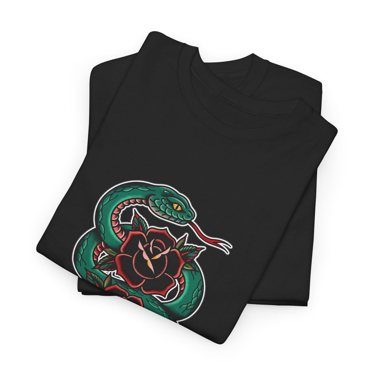 Eyeliner & Arson — Snake Roses Tee