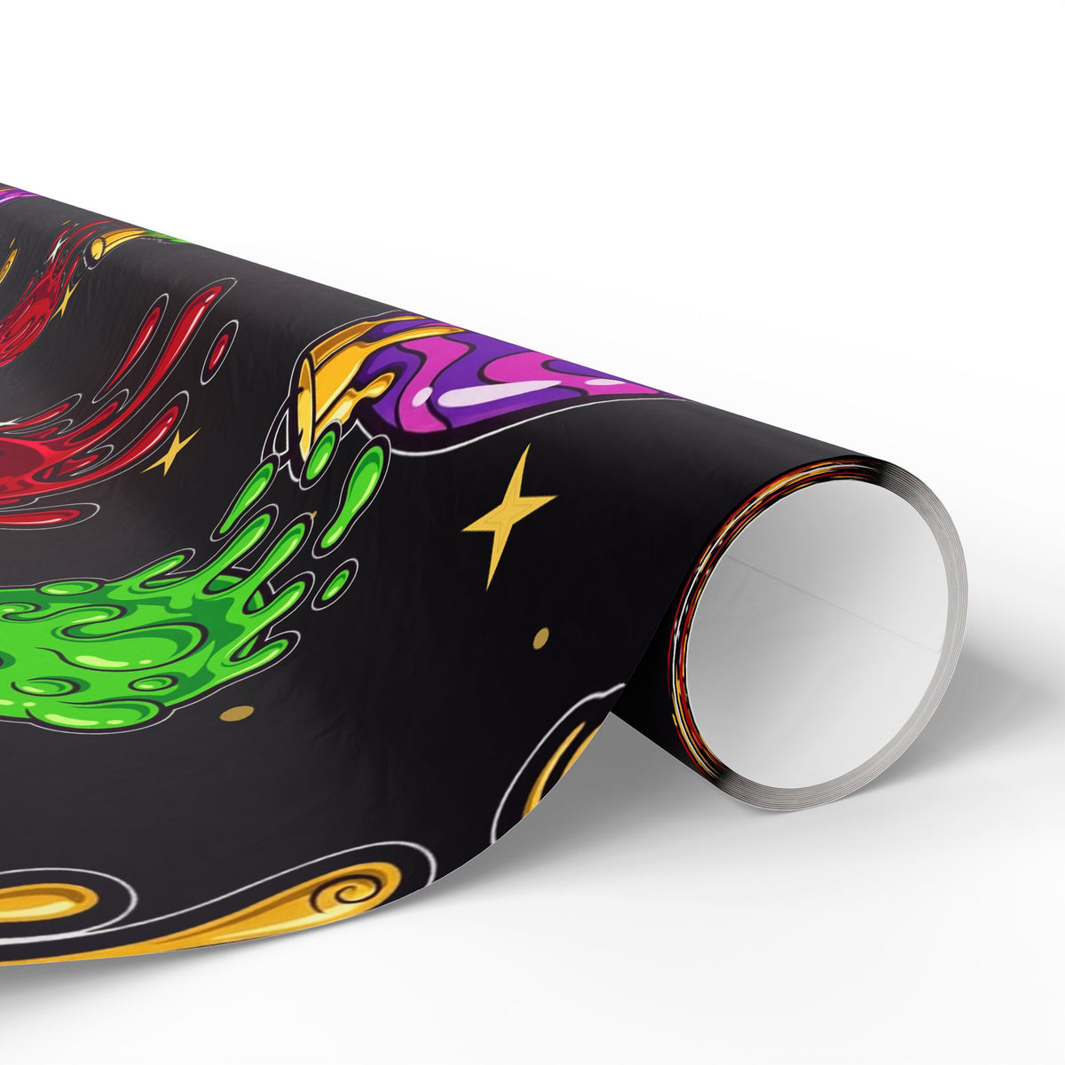Melting Ornaments Wrapping Paper