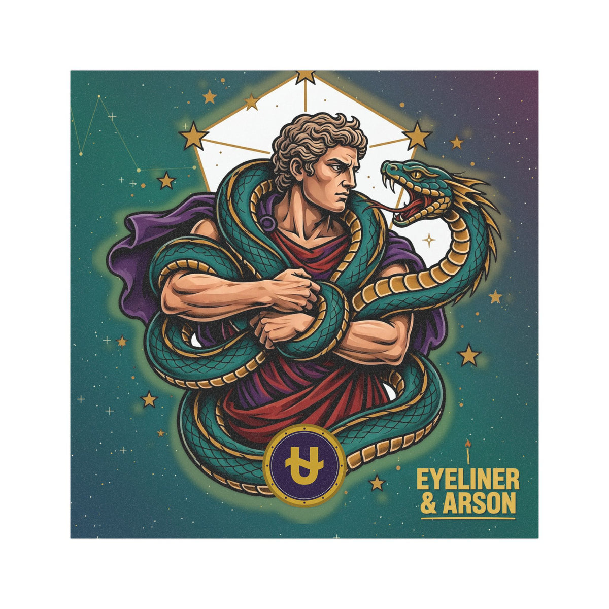 Eyeliner & Arson — Ophiuchus — The 13th Sign Car Magnet