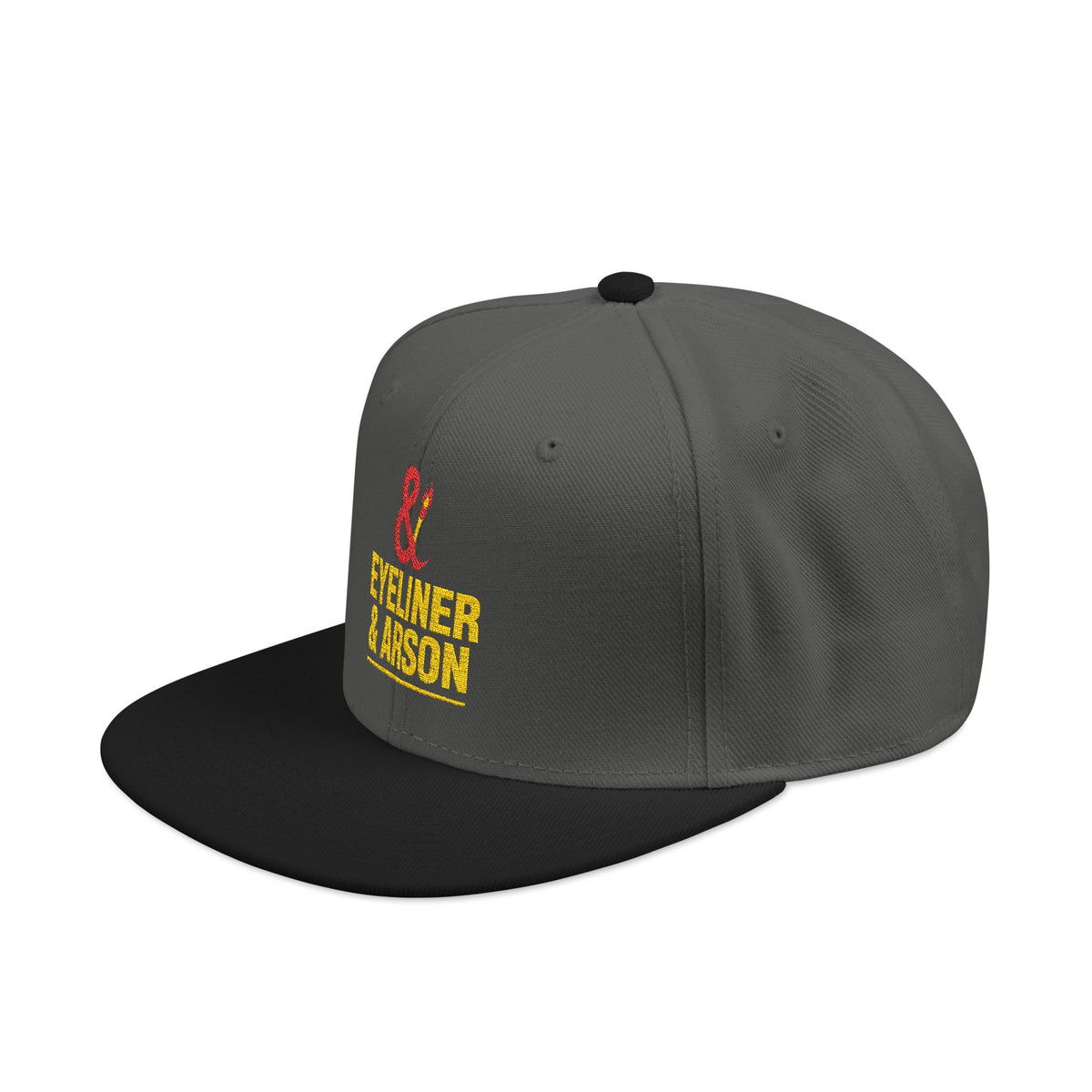 Eyeliner & Arson — Ampersand & Wordmark Lockup Snapback