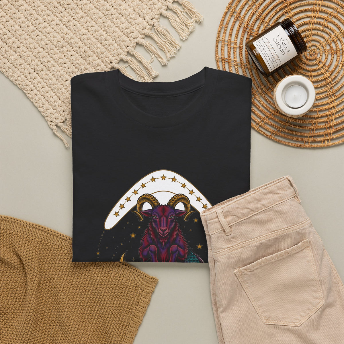 Eyeliner & Arson — Capricorn Zodiac Tee