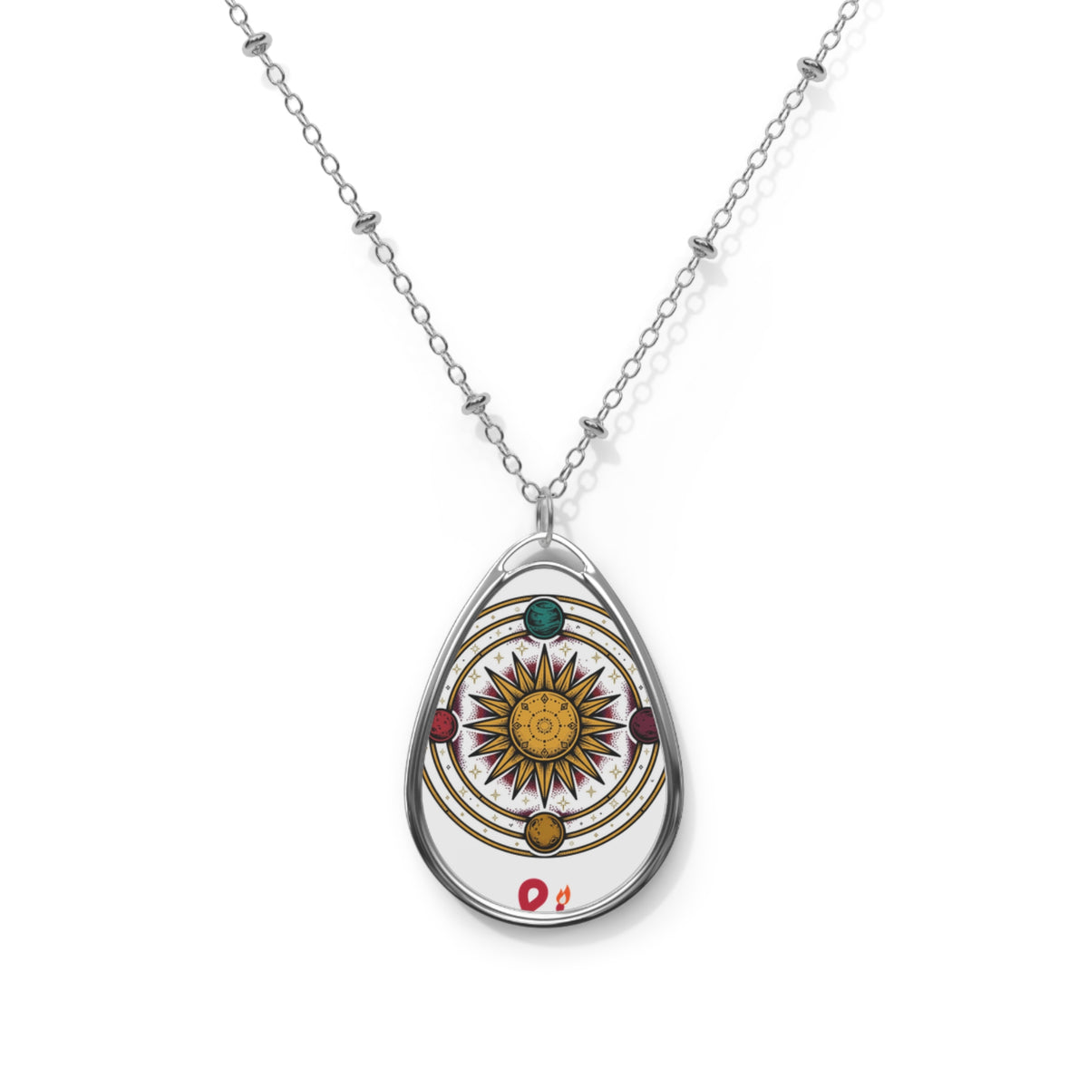 Eyeliner & Arson — Solar Orrery Necklace