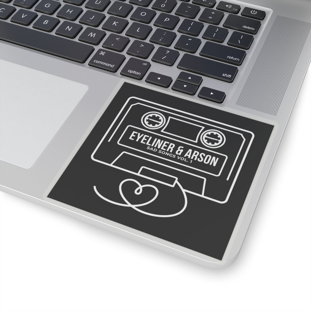 Eyeliner & Arson — Mixtape Sticker