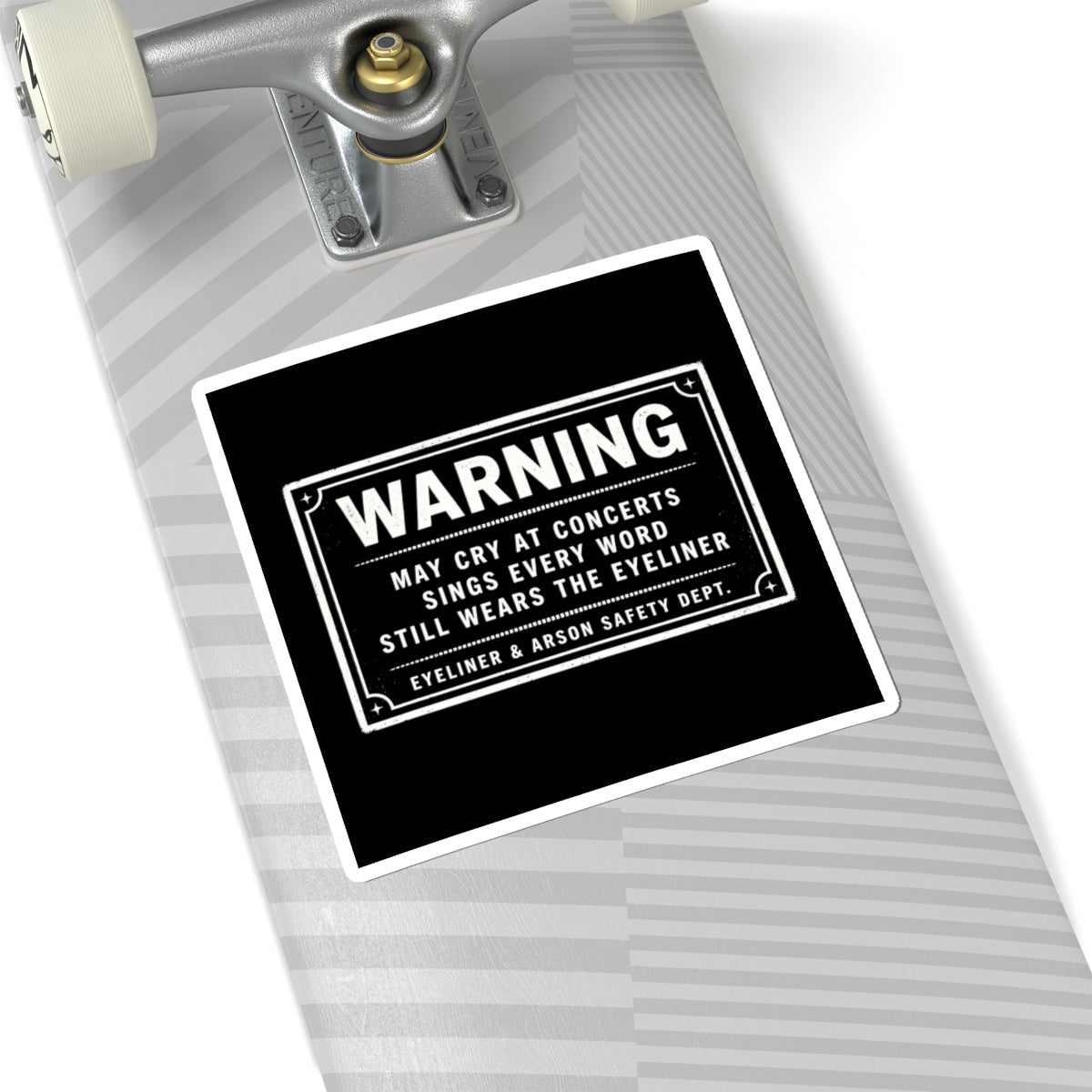 Warning Label Sticker