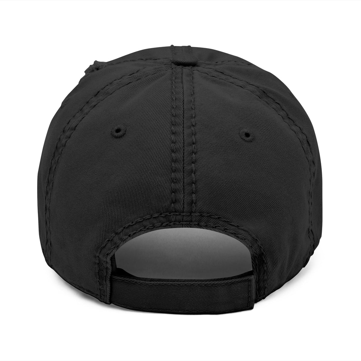 Eyeliner & Arson — Ampersand & Wordmark Lockup Distressed Dad Hat
