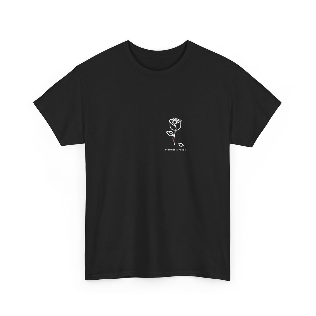 Eyeliner & Arson — Chest Rose Tee