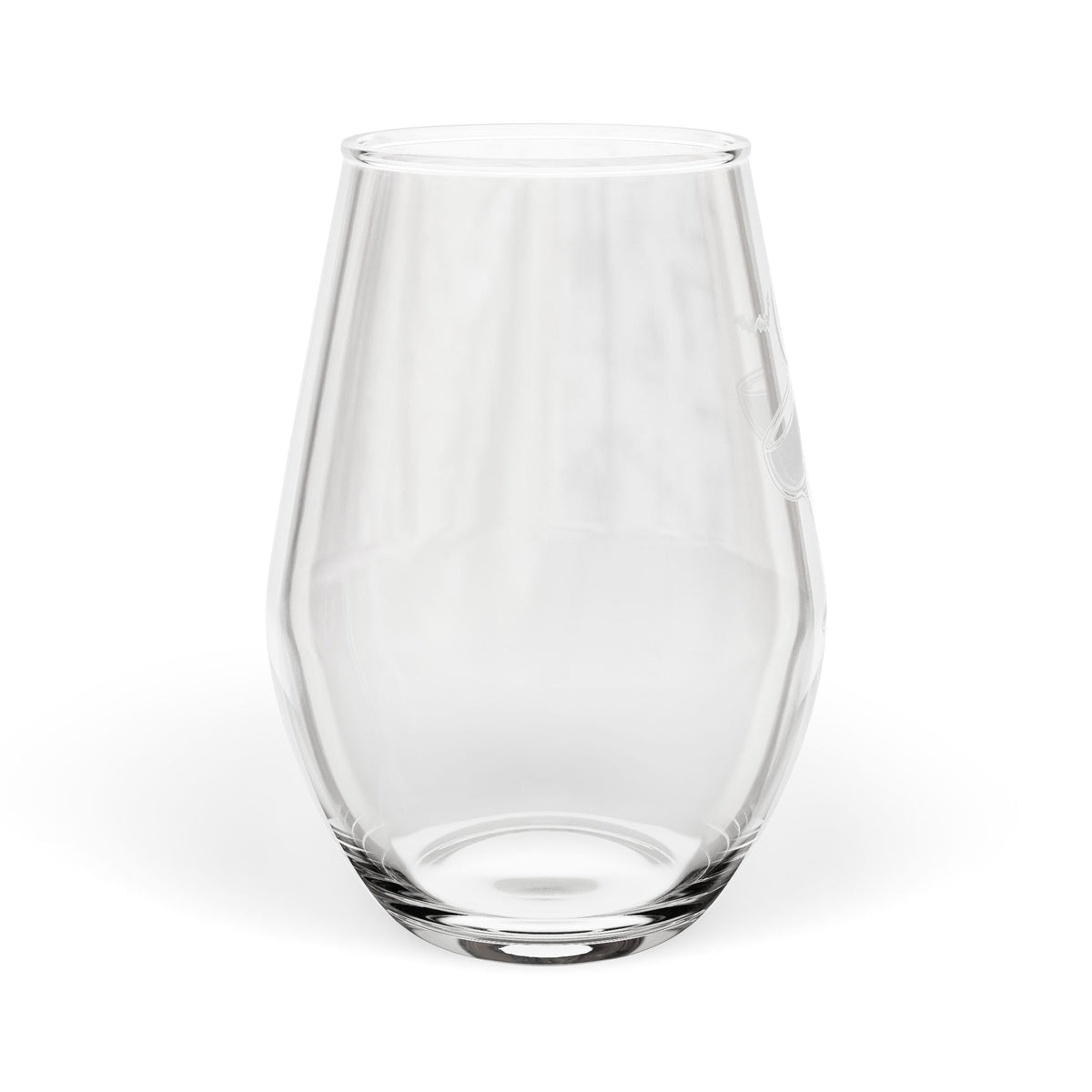 Eyeliner & Arson — Champagne Toast Stemless Wine Glass