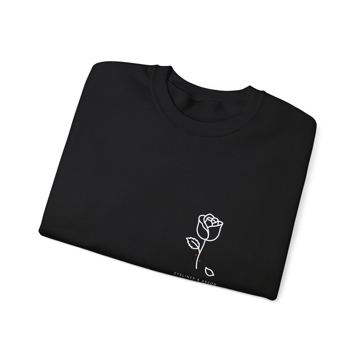 Eyeliner & Arson — Chest Rose Crewneck