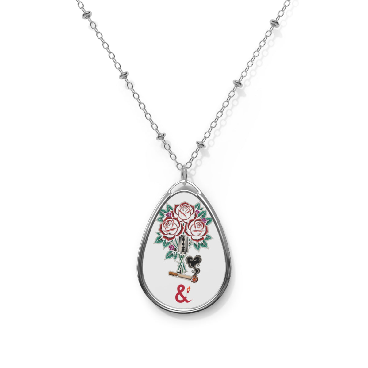 Eyeliner & Arson — Bouquet Necklace