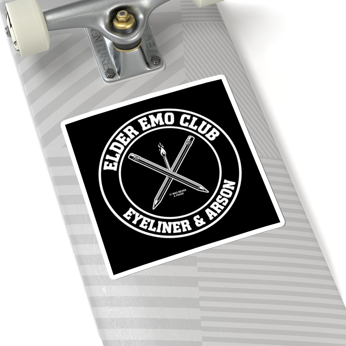 Elder Emo Club Sticker