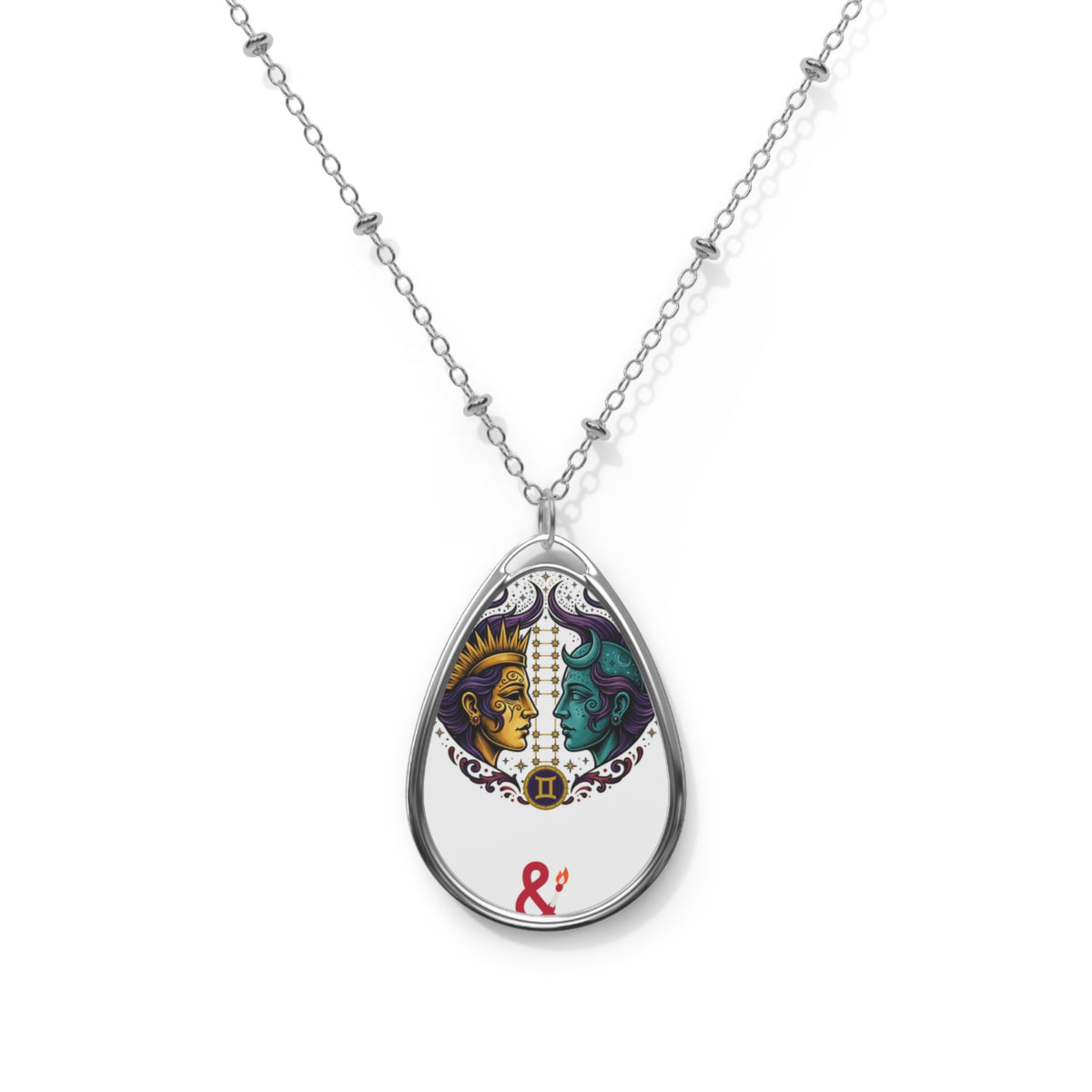 Eyeliner & Arson — Gemini Necklace