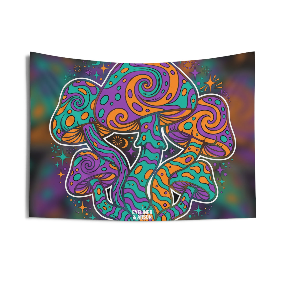 Mushroom Cluster Tapestry