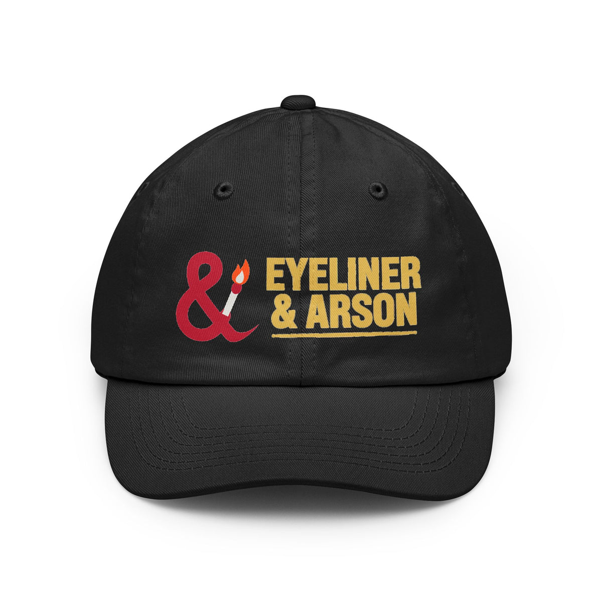 Eyeliner & Arson — Ampersand & Wordmark Lockup Classic Dad Hat