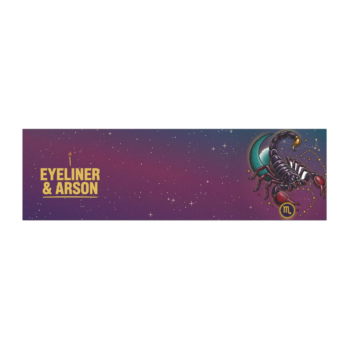 Eyeliner & Arson — Scorpio Car Magnet