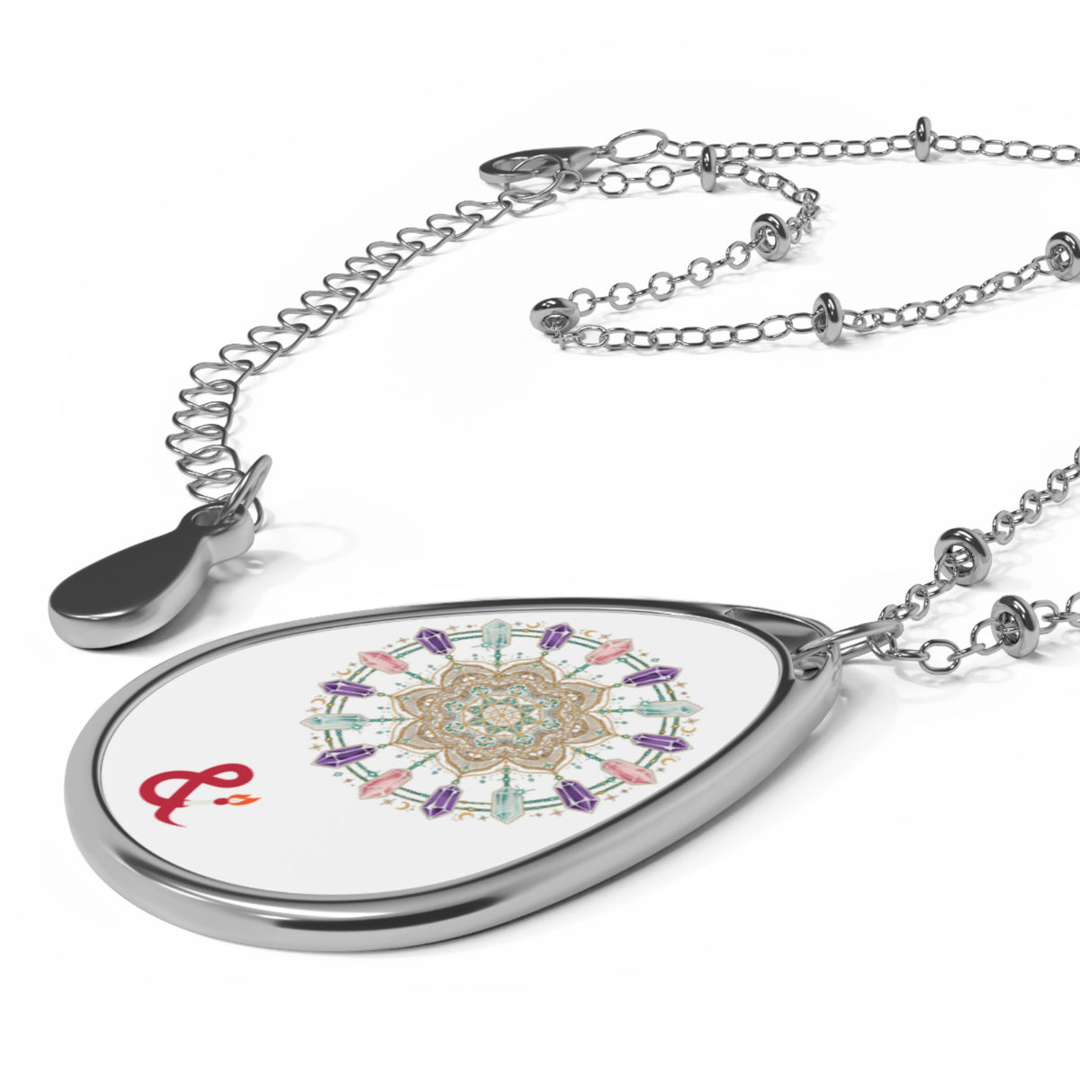 Eyeliner & Arson — Crystal Grid Necklace