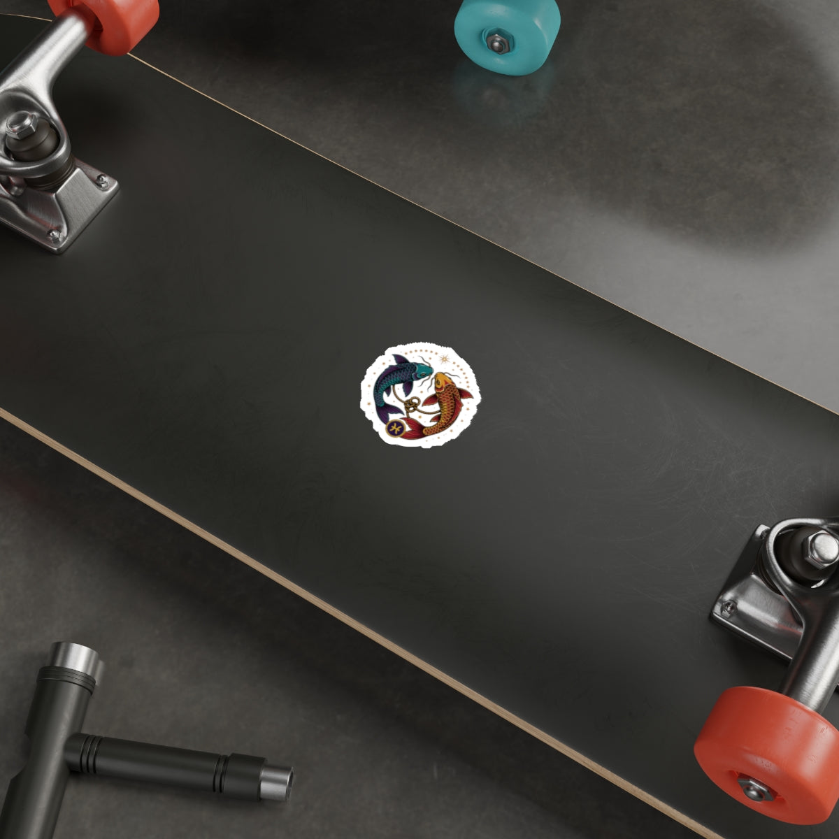 Eyeliner & Arson — Pisces Sticker