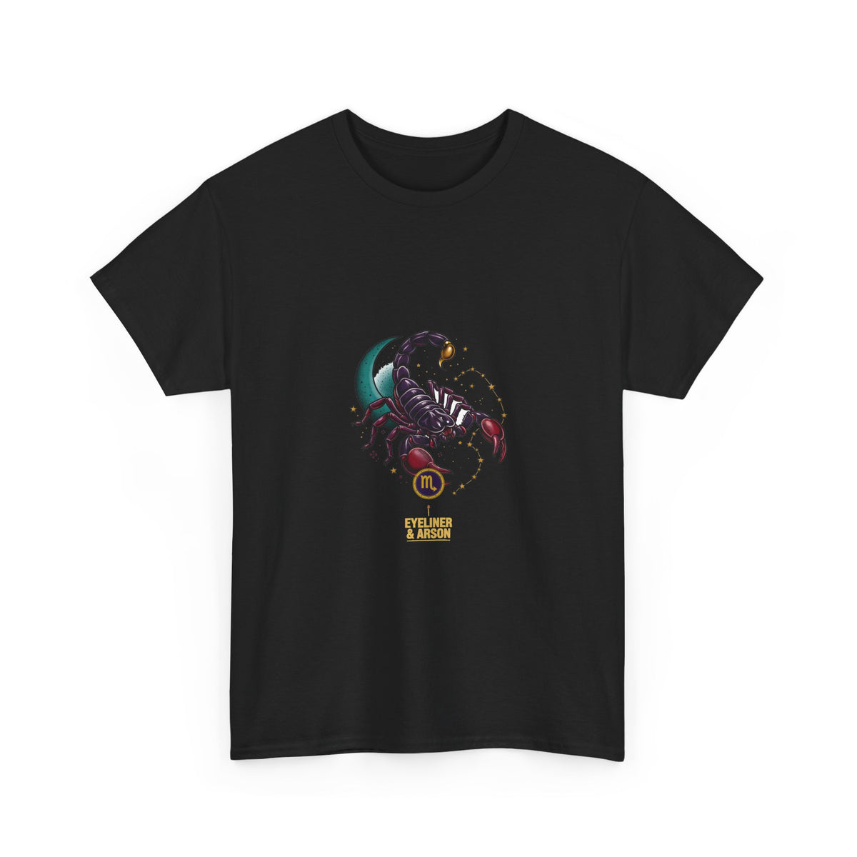 Eyeliner & Arson — Scorpio Zodiac Tee