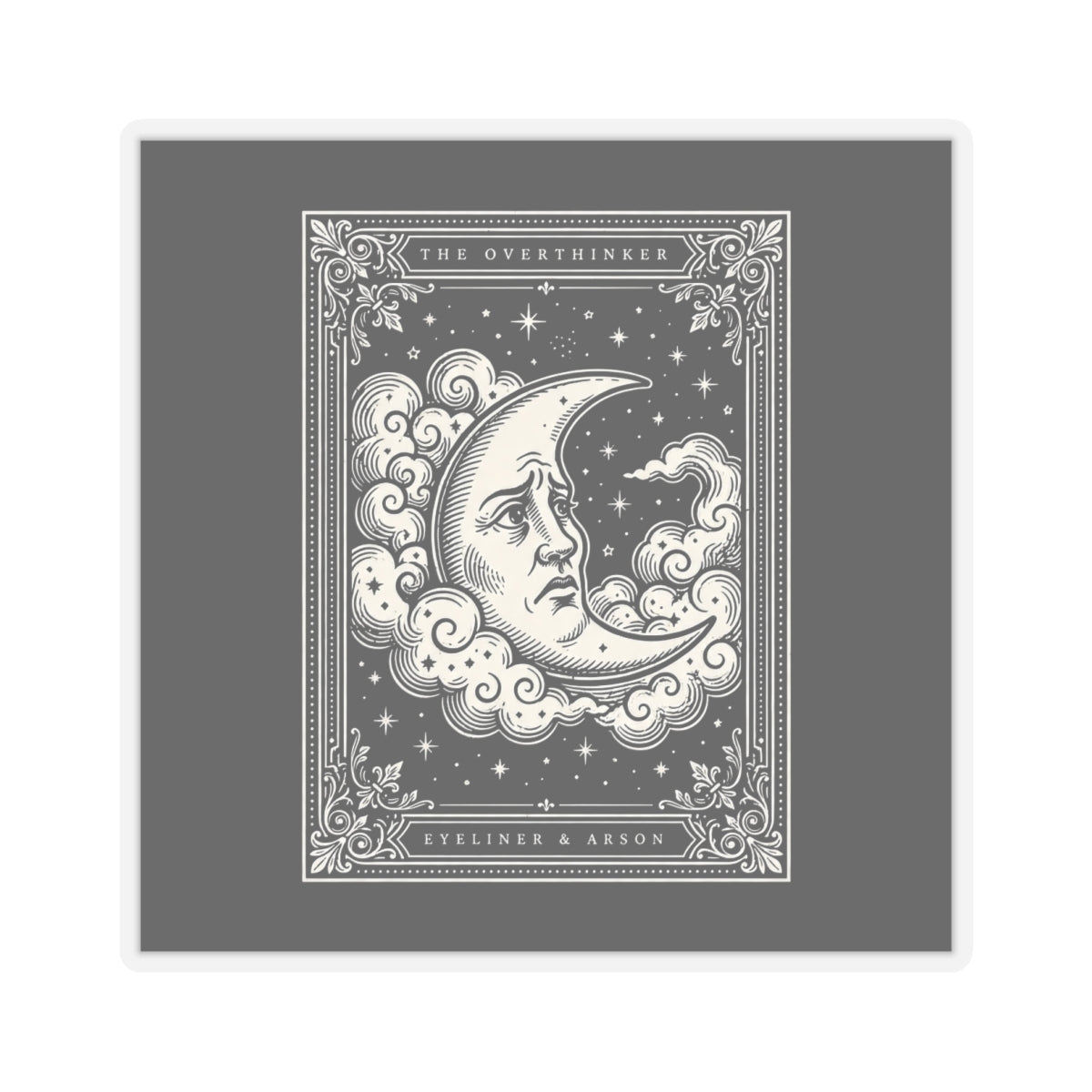 The Overthinker Tarot Sticker