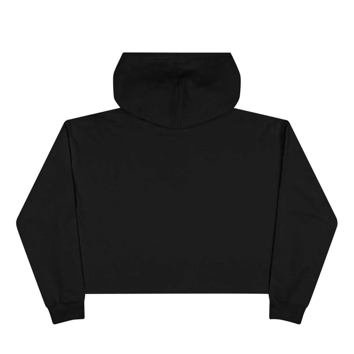 Spiderweb Rose Cropped Hoodie