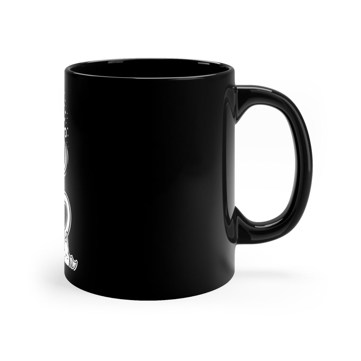 Eyeliner & Arson — Ghost Coffee Mug