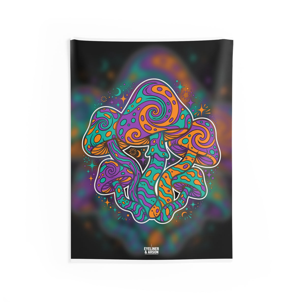 Mushroom Cluster Tapestry