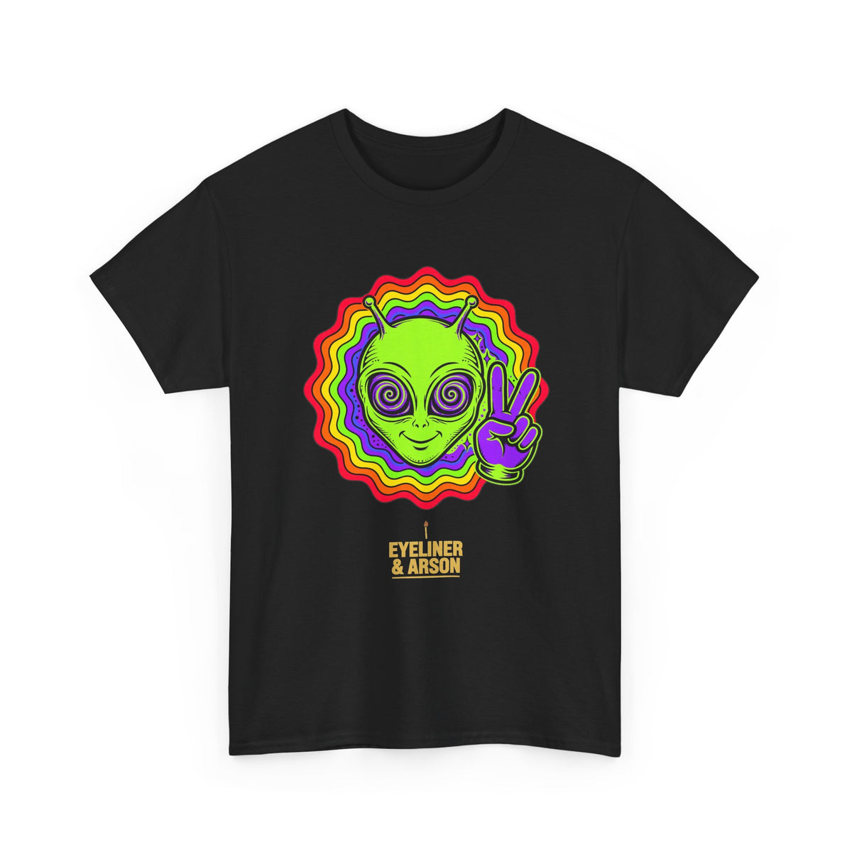 Rave Alien Head Tee
