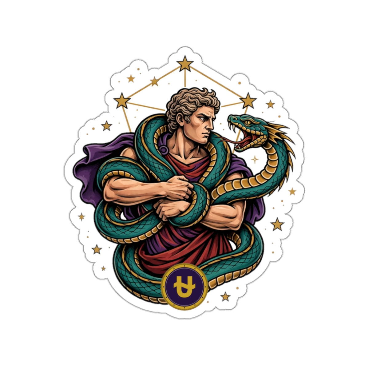 Eyeliner & Arson — Ophiuchus — The 13th Sign Sticker
