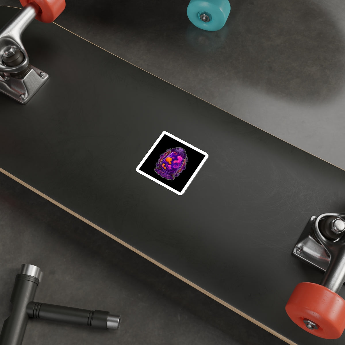 Eyeliner & Arson — Lava Lamp Sticker