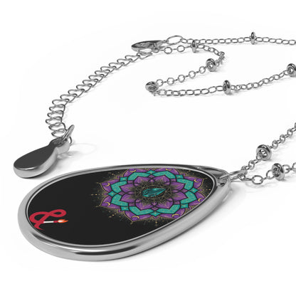 Eyeliner & Arson — Lotus Mandala Necklace
