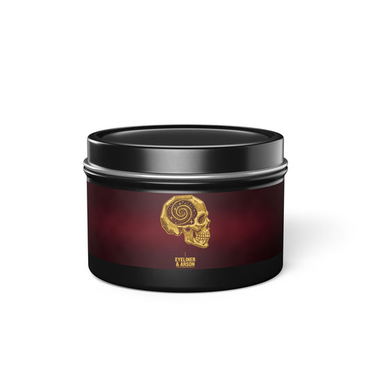 Eyeliner & Arson — Crystal Skull Candle